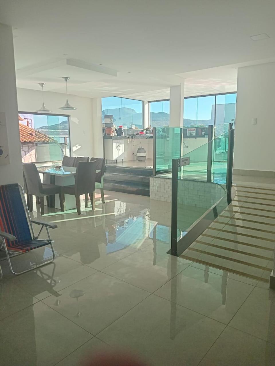 Recanto Brenda - Casa Luxo Capitolio Com Vista Pro Lago, Escarpas E Morrochapeu Exterior foto